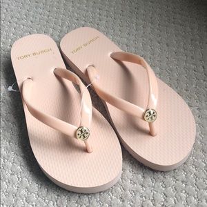 Tory Burch Thin Flip Flop - pink - size 6 (4 kids)
